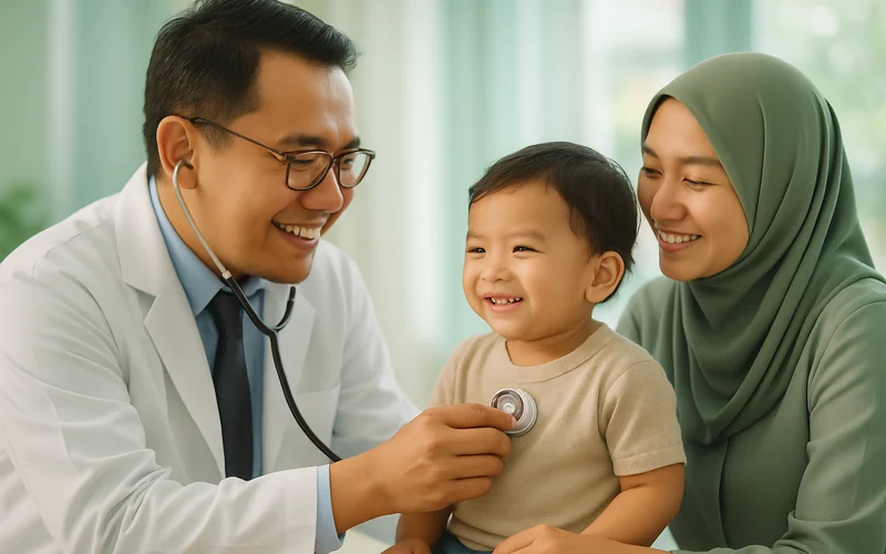 Pemeriksaan kesehatan anak