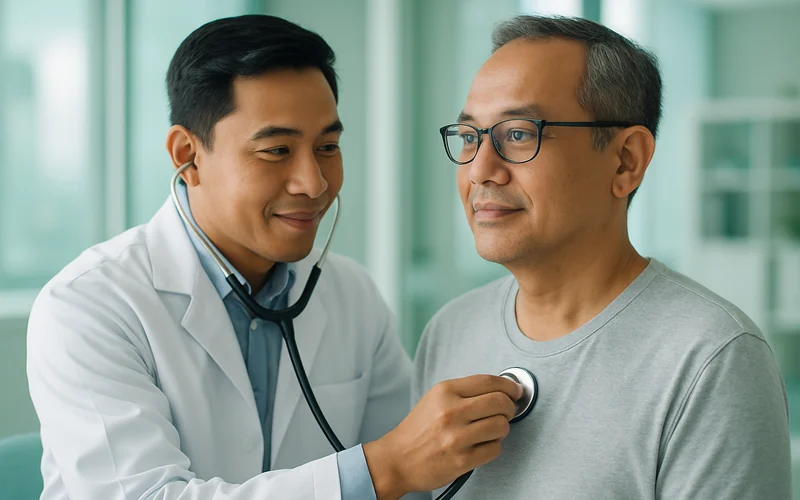 Pemeriksaan jantung oleh dokter